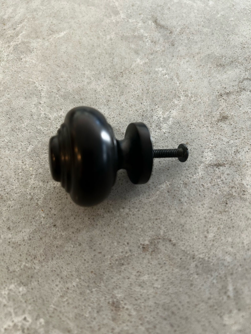 24 Heavy Oil Rubbed Bronze dresser/cabinet Knobs (almost look black).